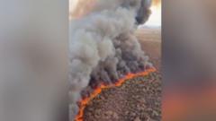 Arizona'da Kripto Paraları Etkilemeyen Yangın Sürüyor